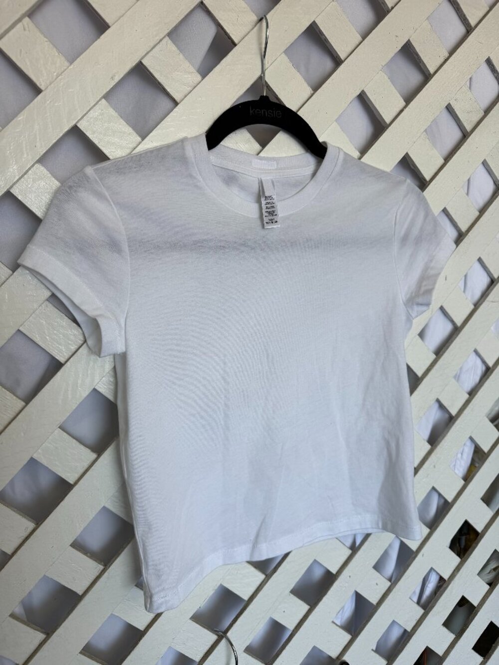 SKIMS cotton jersey T-Shirt- size XXS